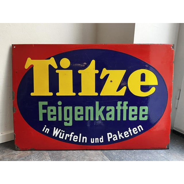 Vintage Advertising Board, 1940s For Sale - Image 6 of 7