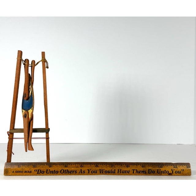 Antique Palmer Cox Brownie Acrobat Toy: Early 1900s Squeeze Toy For Sale - Image 10 of 10