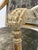 Vintage Italian Neoclassical Carved Wood Armchairs, Newly Upholstered, Pair For Sale - Image 11 of 12