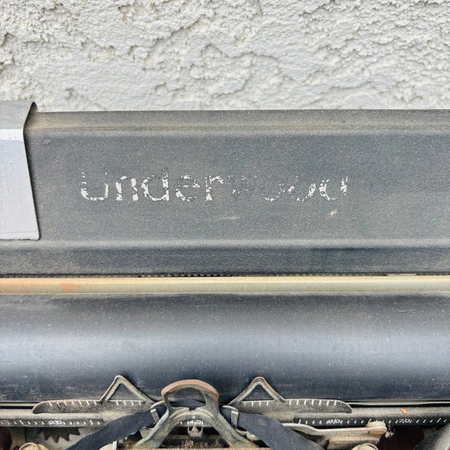 1930s Underwood Noiseless 77 Portable Typewriter For Sale - Image 9 of 17