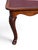 19th Century American Walnut Center/Desk/Parlor Table/New Reddish Brown Leather. For Sale - Image 14 of 18