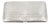 Rectangular Cigarette Case in Guilloche Silver For Sale
