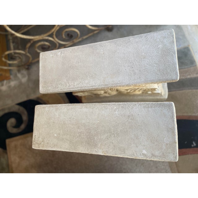 1960s Pair of Neoclassical Revival Style Pedestals for Dining Table For Sale - Image 10 of 12