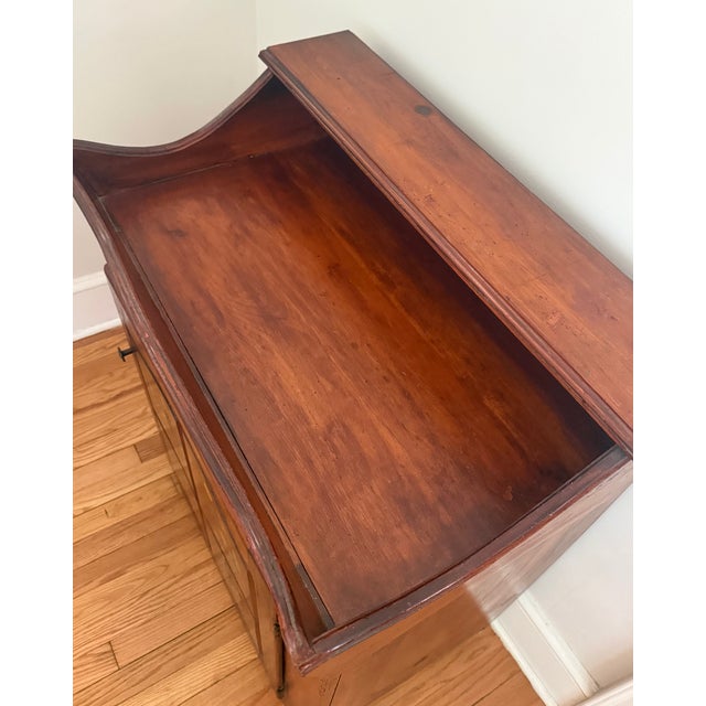 Primitive Pine Dry Sink Cabinet, Circa Mid 1900s For Sale - Image 9 of 16