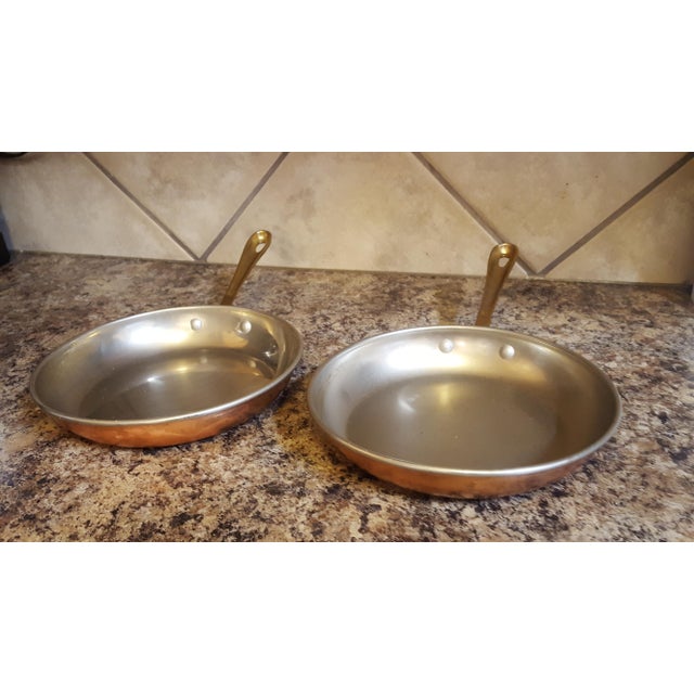 Philippe La France Copper Cookware A Pair Chairish