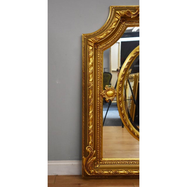 Large ornate gilt framed mirror in good condition, would look stunning in any home.