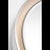 White Thomas O'Brien for Visual Comfort Signature Tricia 24" Illuminated Round Mirror in Matte White and Polished Nickel For Sale - Image 8 of 11