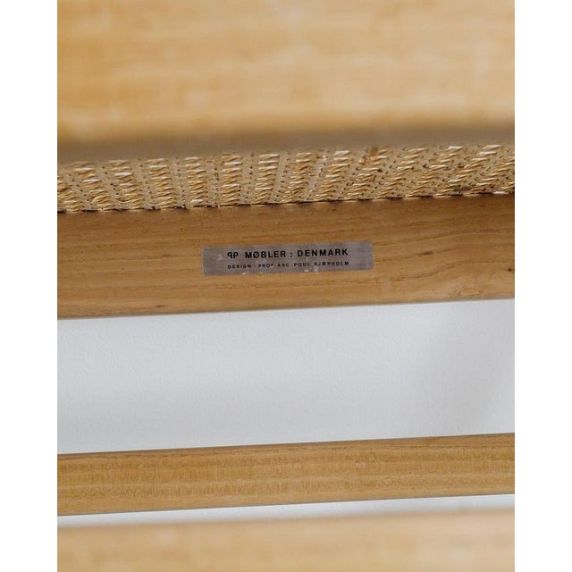 Danish Ash and Cane PK15 Dining Chairs by Poul Kjaerholm for PP Møbler, Denmark, 1990s For Sale - Image 9 of 10