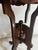 1970s Marble Top Wooden Side Table For Sale - Image 4 of 7