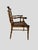 Faux-Bamboo Cane Seat Armchairs Set of 4 For Sale - Image 4 of 7