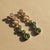 Contemporary Silver Peridot Earrings, Pair For Sale - Image 4 of 7