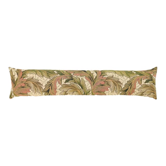 Acanthus & Lily Summer Draught Excluder - 90cm X 20cm (36"x9") For Sale