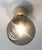 Fabio Ltd 21st Century Polished Brass and Smoky Globe Uno Flush Mount by Fabio LTD For Sale - Image 4 of 5