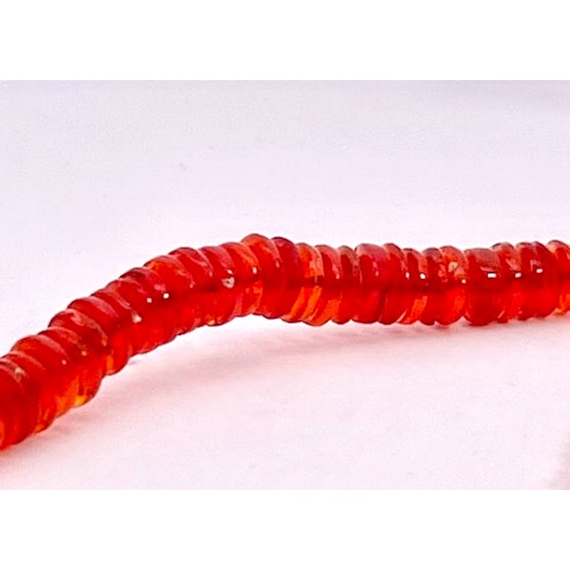 2000 - 2009 Multi-Strand Necklace With 14k Gold Clasp and Honey Amber Gemstone For Sale - Image 5 of 14