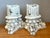 Vintage Cast Resin Column Light Sconce - A Pair For Sale - Image 9 of 12