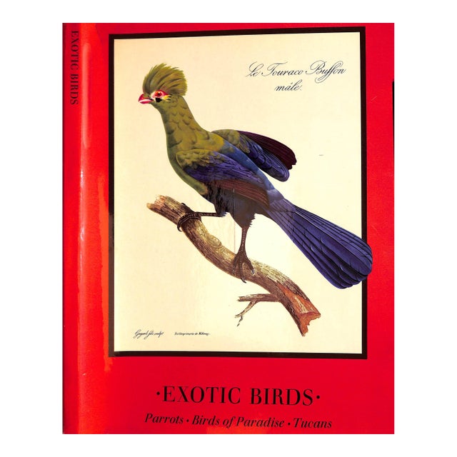 "Exotic Birds: Parrots. Birds of Paradise. Tucans" Book 1963 Levaillant, Francois For Sale