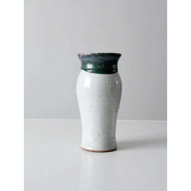 Vintage Studio Pottery Vase For Sale - Image 4 of 10