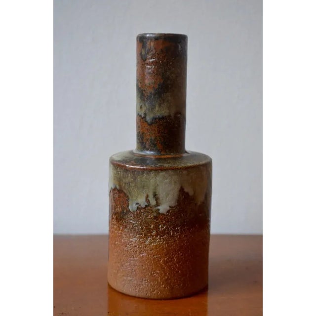 Danish Ceramic Vase from Axella, 1960s For Sale - Image 6 of 7