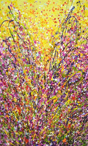 Pink Extravaganza. Original Contemporary Painting