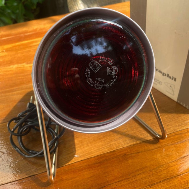 Infraphil HP 3608 Infrared Lamp from Philips, 1975 For Sale - Image 6 of 12
