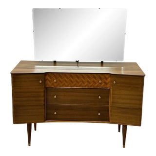 1960s Mid Century Vanity by Uniflex of London... For Sale