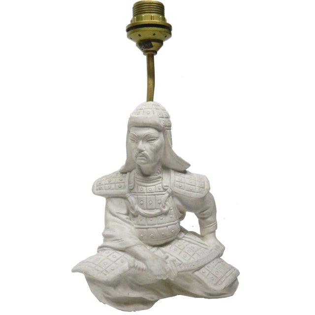 Vintage Samourai Table Lamp by Le Dauphin For Sale