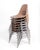 Burke Krueger Krueger Metal Products Fiberglass Stacking Chairs Taupe Sand Tan a Set of Seven For Sale - Image 4 of 15