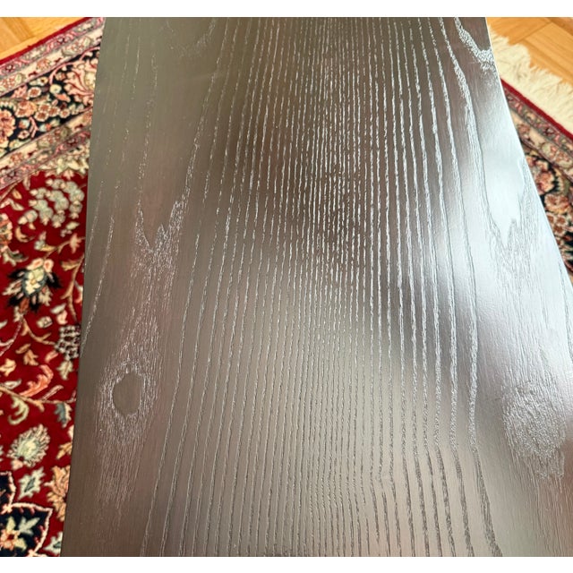 Attributed Berman Rosetti Flag Sculptural Wood Coffee Table 1990s For Sale In San Francisco - Image 6 of 11