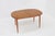 Brown Vintage Oval Extendable Dining Table from Asko, 1970s For Sale - Image 8 of 11