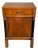 Empire Style Bedside Table with Ebonized Columns from Artigianato Italiano For Sale