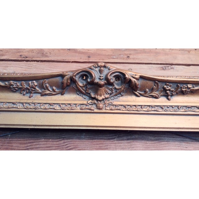 You will not be disappointed with this Gorgeous frame. The over measurements are 40" x 49" x 3.5", leaving a full 5"...