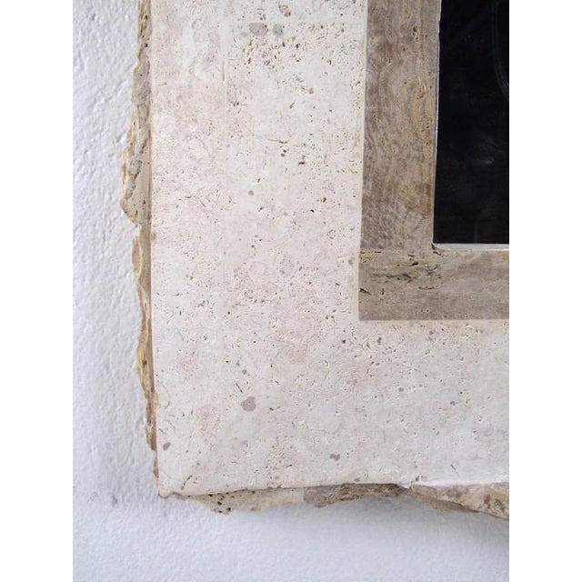 Hollywood Regency Hollywood Regency Tessellated Stone Wall Mirror For Sale - Image 3 of 4
