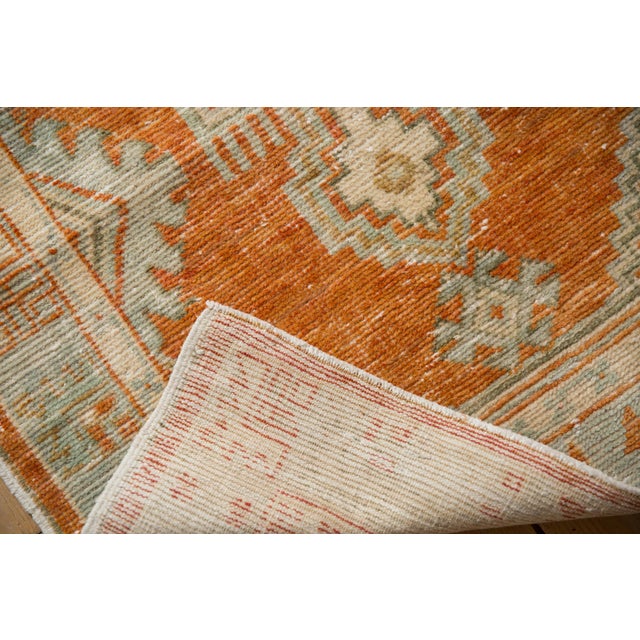1960s Vintage Distressed Oushak Rug Runner - 2'8" x 5'5" For Sale - Image 5 of 9