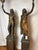 Early 20th Century Monumental Pair of Toussaint Figural Candelabras in Patinated Bronze For Sale - Image 5 of 17
