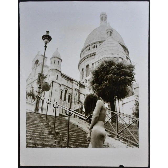 Paris Nude in Front of Sacred Heart, 1970s For Sale - Image 3 of 3