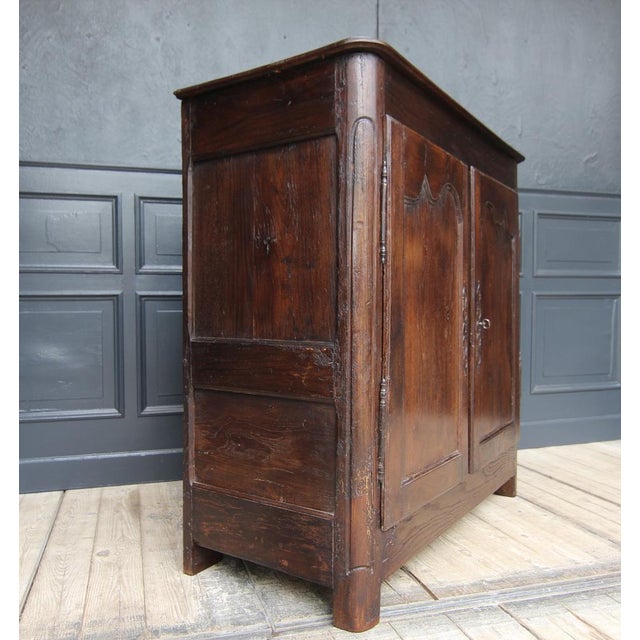 18th Century French Provincial Oak Cabinet For Sale - Image 18 of 18