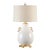 Wildwood Ming Table Lamp - Snow For Sale