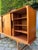 Brown Teak Highboard with Display Case & Minibar, Denmark For Sale - Image 8 of 11