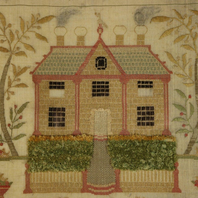 Antique Scottish Sampler, 1805, by Eliza McKune For Sale - Image 6 of 18