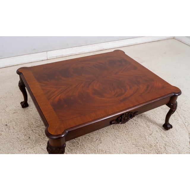 Henkel Harris Model 5250 Mahogany Coffee Table For Sale In Philadelphia - Image 6 of 12
