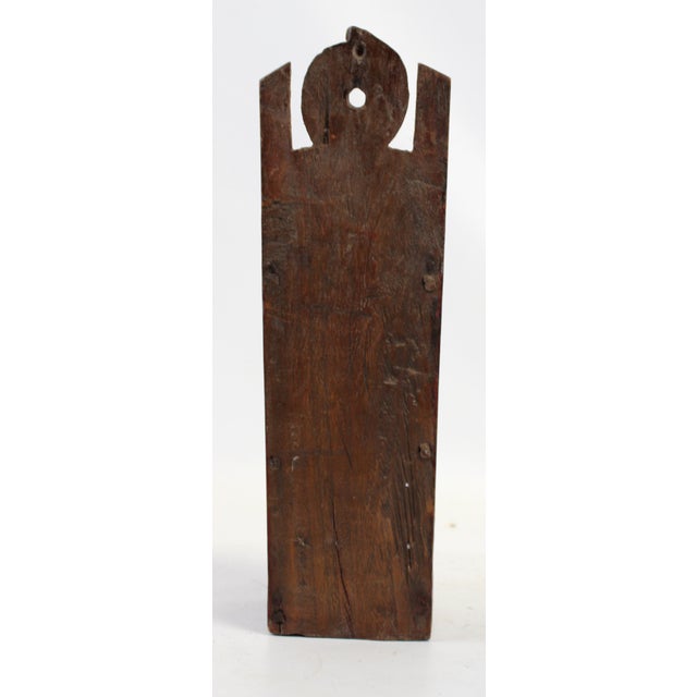 Mid-Century Modern Wall Pocket Diamond Cut Out Pattern For Sale - Image 3 of 8