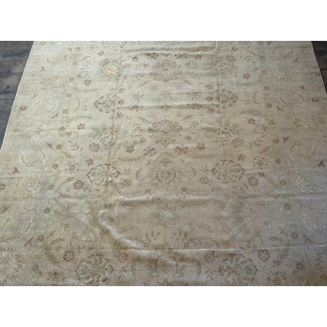 Persian Vintage Mahal Rug - 9'5'' X 10'7'' For Sale - Image 3 of 7