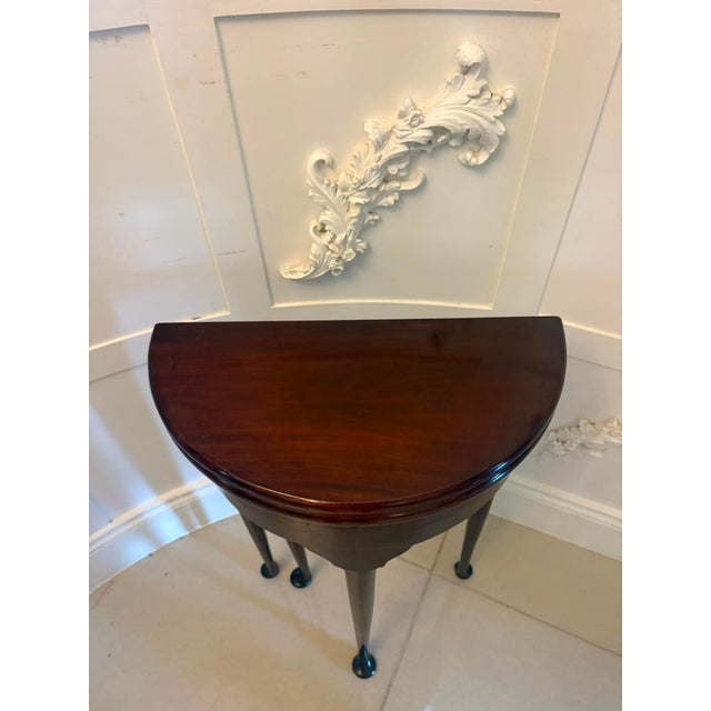 Antique Victorian Mahogany Side Table, 1880 For Sale - Image 4 of 15