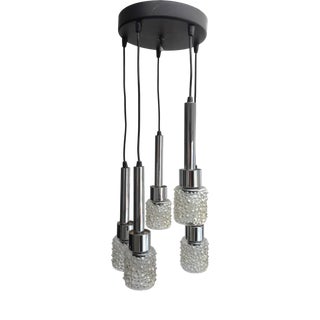 Vintage Cascade Ceiling Lamp, 1970s For Sale