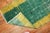 Vintage Zabihi Collection Bright Green Yellow Worn Turkish Runner - 2'3" x 10'8" For Sale In New York - Image 6 of 8