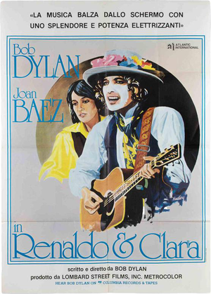 Vintage Italian Two-Fold Renaldo and Clara Poster, 1978