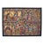 Mamta Devi (2016 National Award Winner) Hand-Painted Madhubani Folk Painting on Handmade Khadi Paper For Sale