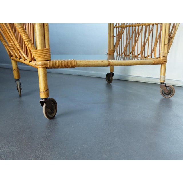 Mid-Century Italian Serving Bar Cart, 1960s For Sale - Image 14 of 18