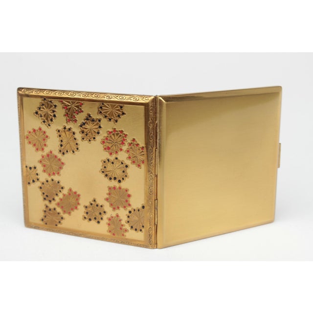 Art Deco Square Cosmetic Box, 1930s For Sale - Image 4 of 10