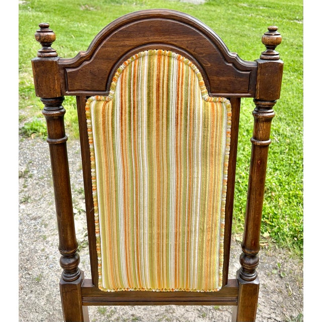 Ethan Allen Ethan Allen Royal Charter Oak Dining Chairs - Set of 3 For Sale - Image 4 of 10